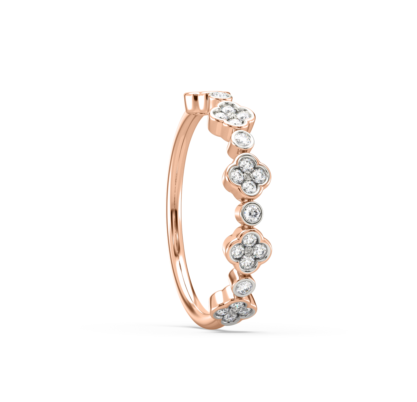 Daisy Spring Stackable Diamond Band