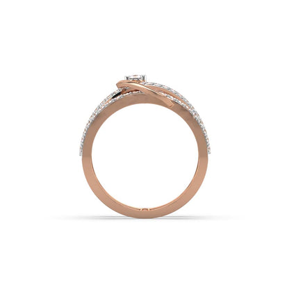 Araceli Criss Cross Diamond Ring