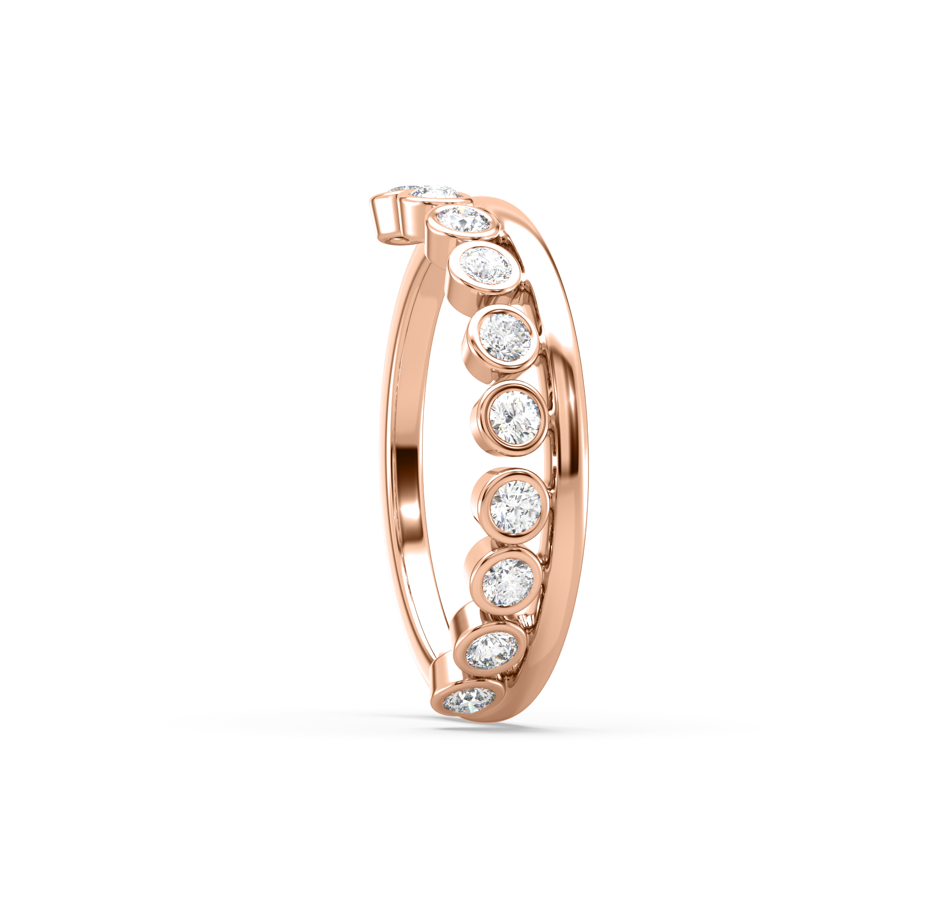 Crown Diamond Ring » JewelryThis - Custom Jewelry