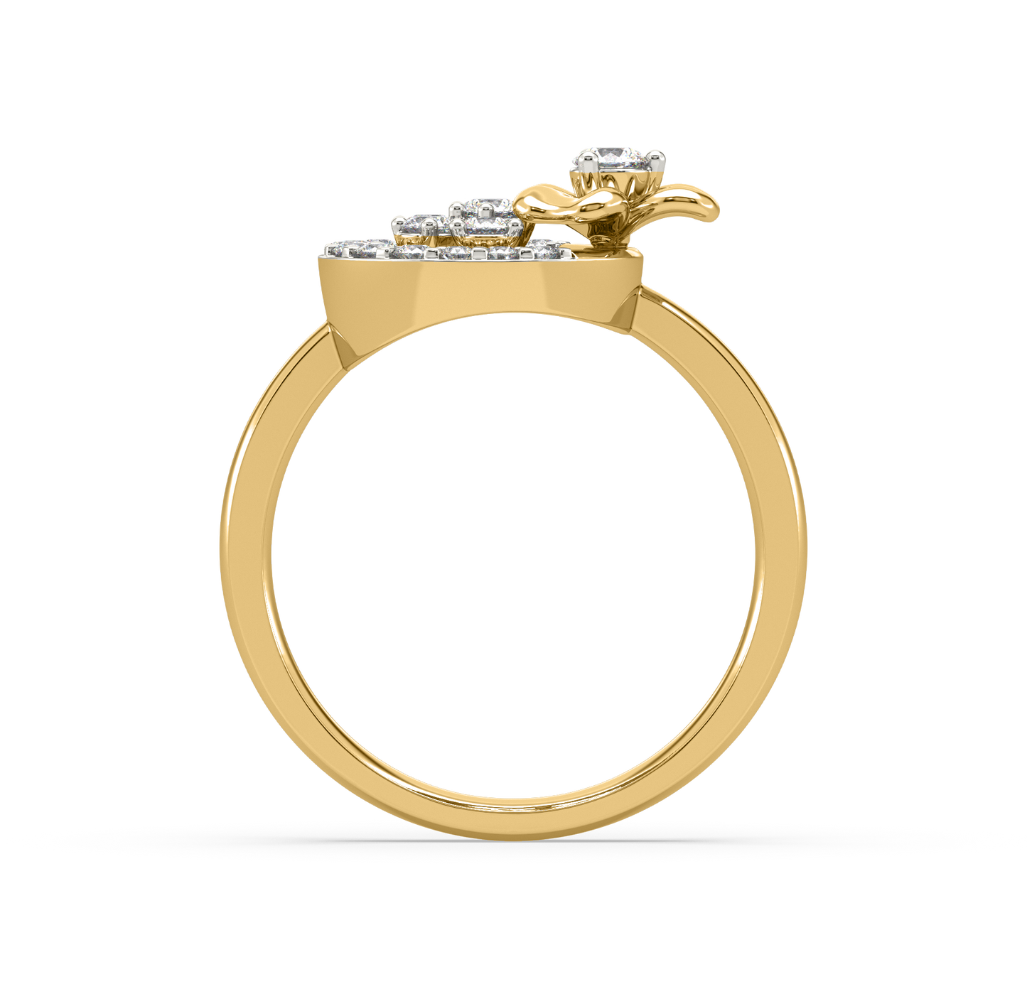 Flora Circular Diamond Ring