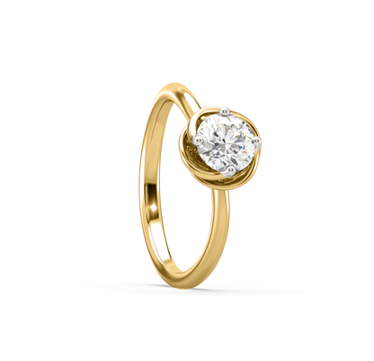 Hayley Solitaire Diamond Ring