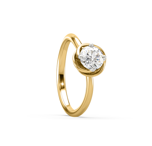 Hayley Solitaire Diamond Ring
