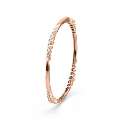 Svetlana Elegant Diamond Bangle