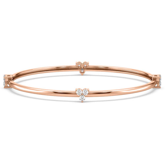 Trinity Diamond Bangle