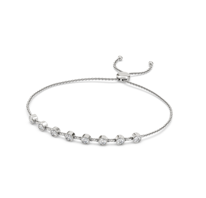 Versa Sparkling Diamond Adjustable Bracelet