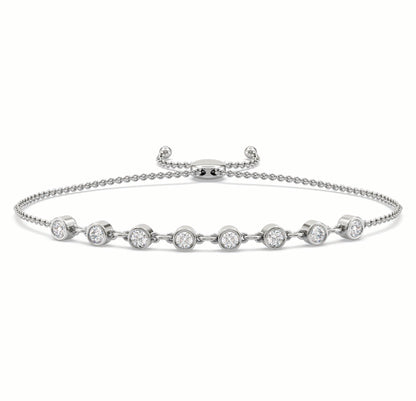 Versa Sparkling Diamond Adjustable Bracelet