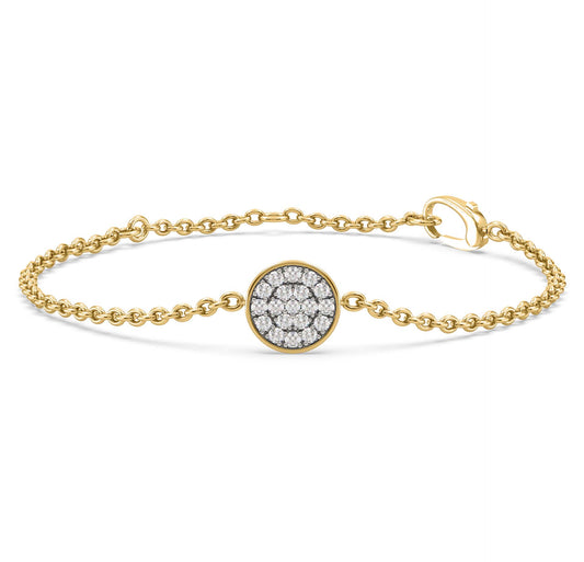 Arna Disc Diamond Bracelet