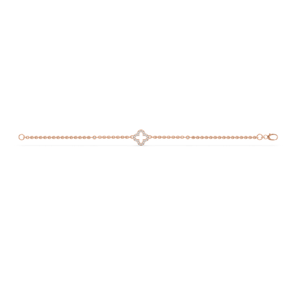 Shayna Clover Diamond Bracelet