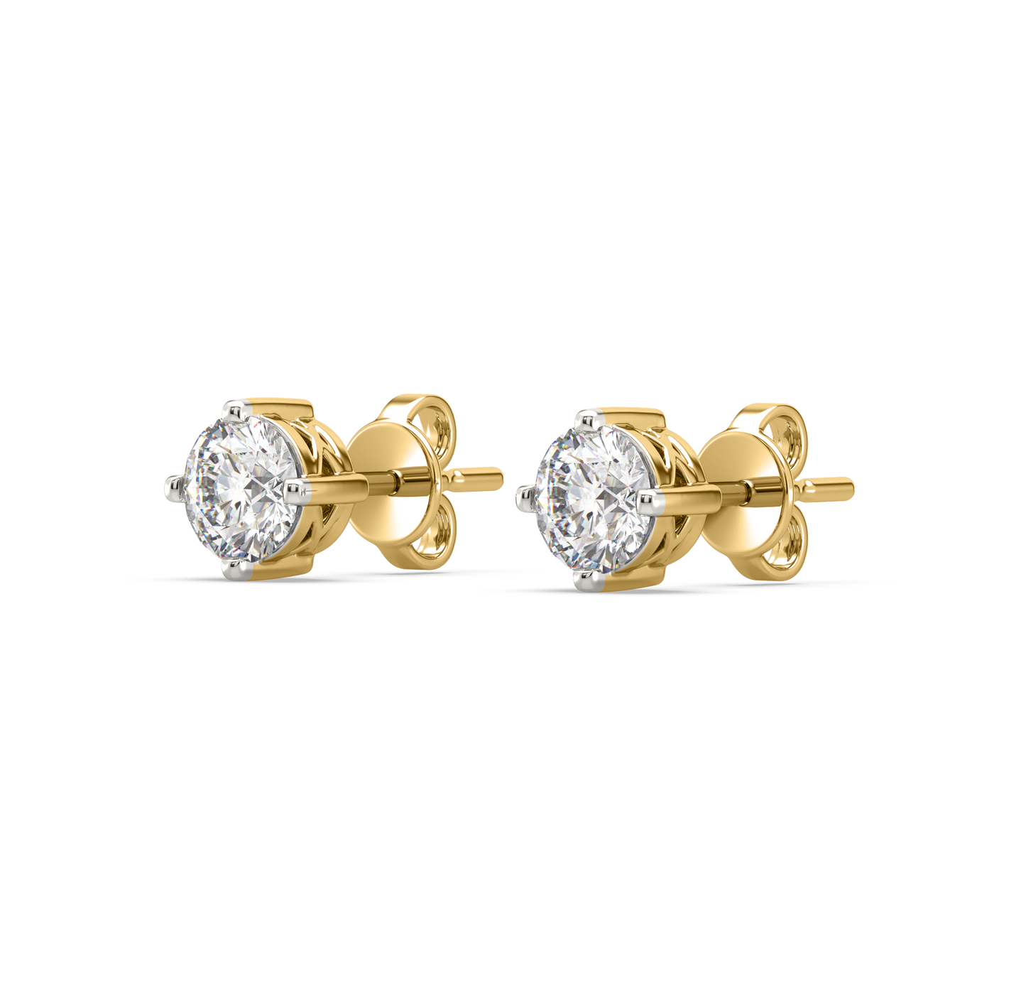 Myla Dazzling Solitaire Studs