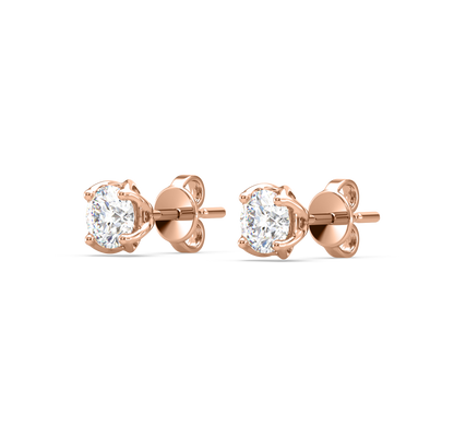 Vienna Sparkling Solitaire Studs