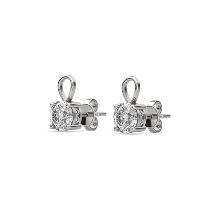 Heidi Chic Solitaire Studs