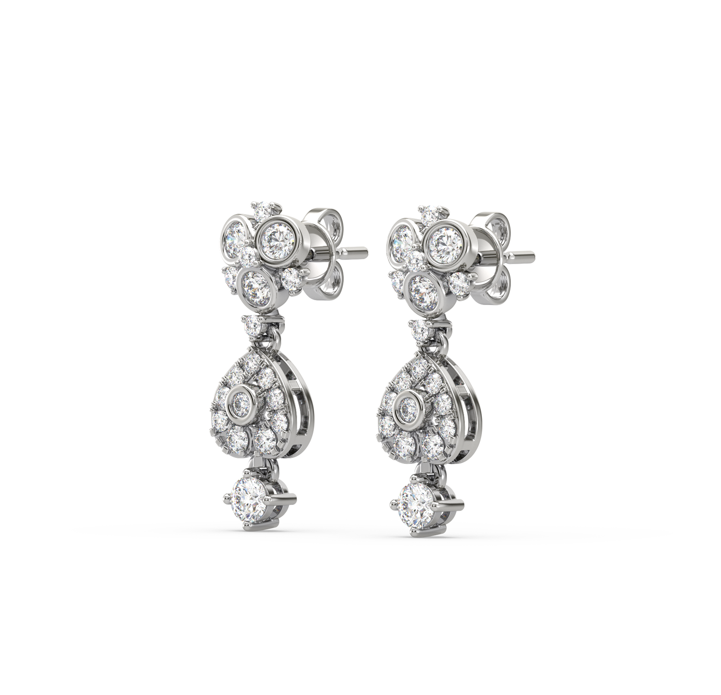 Minora Diamond Dangler Earrings