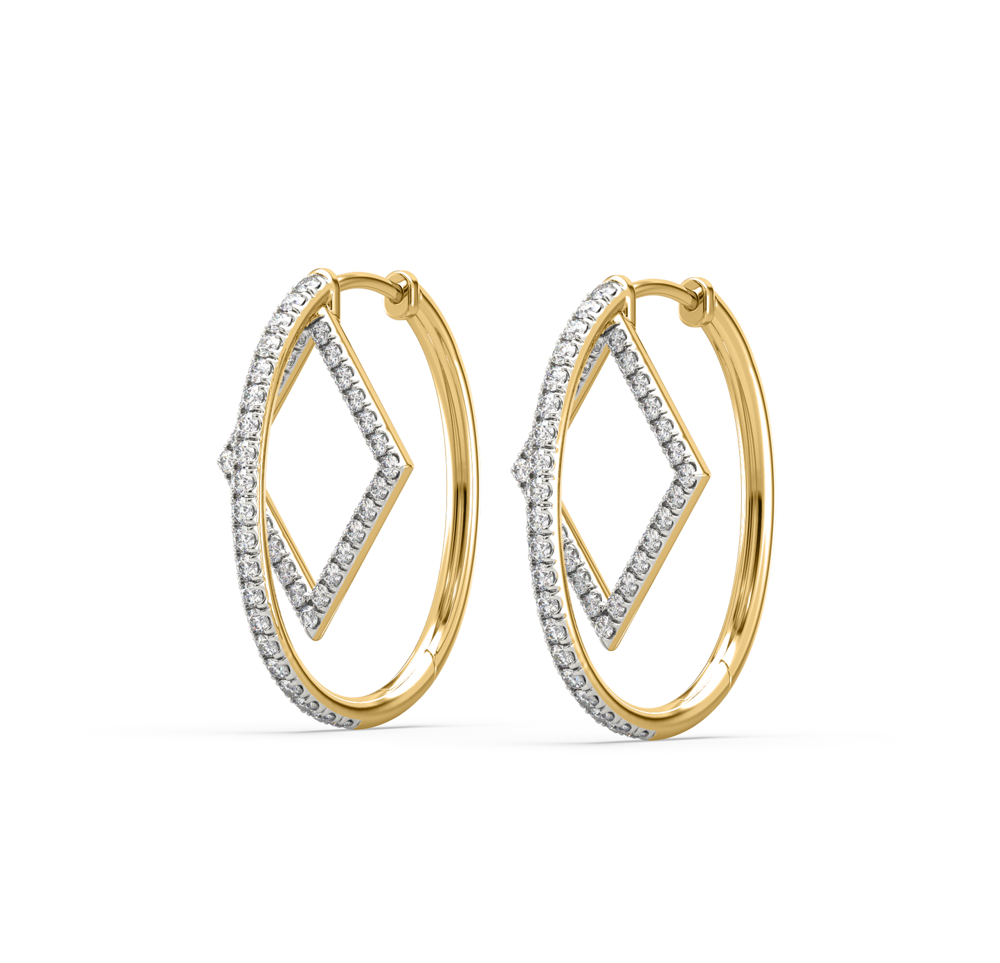 Teresa Kite Diamond Hoops