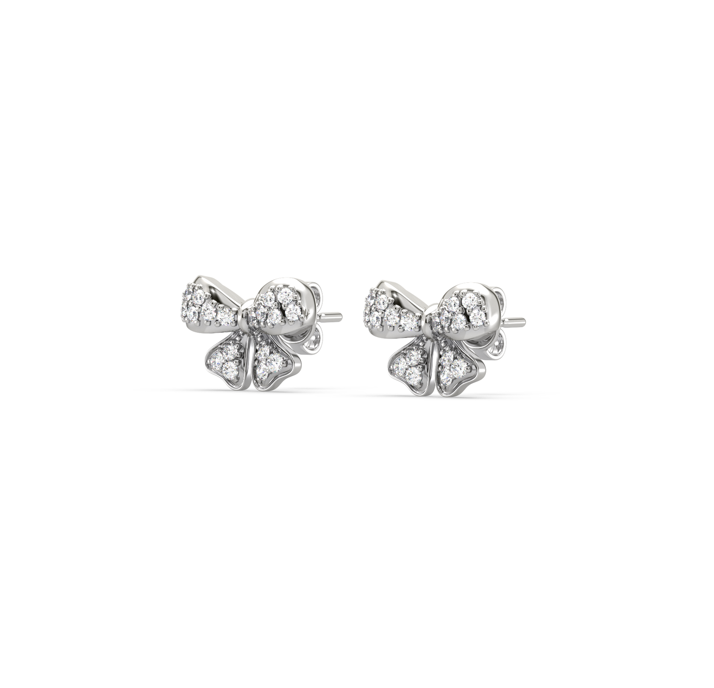 Delilah Bow Diamond Earrings