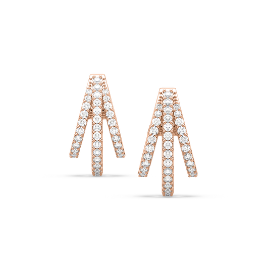 Allie Diamond Stud Earrings