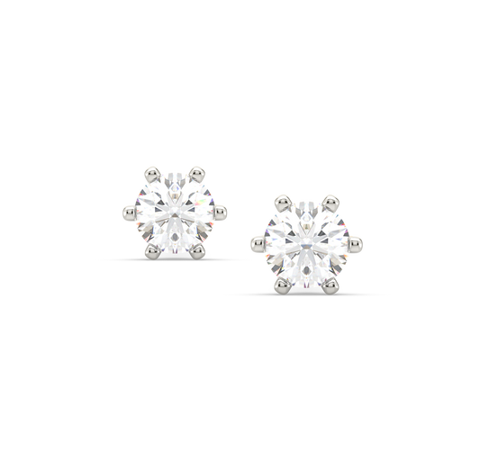 Aspen Diamond Solitaire Studs