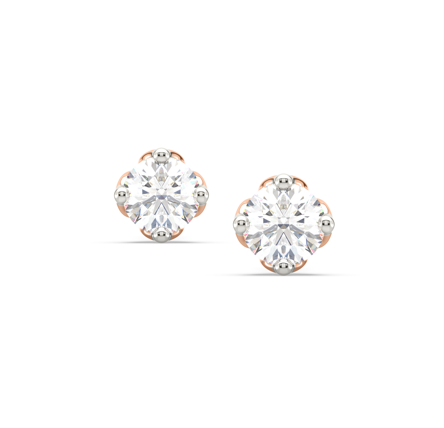 Amiyah Solitaire Diamond Earrings