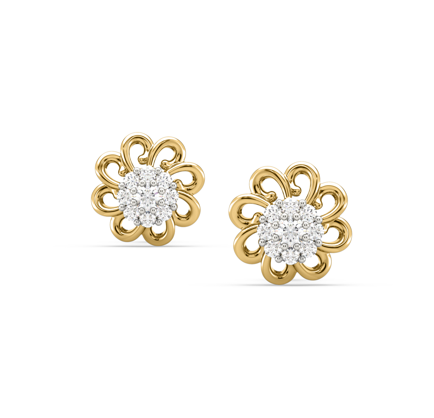 Amari Diamond Stud Earrings