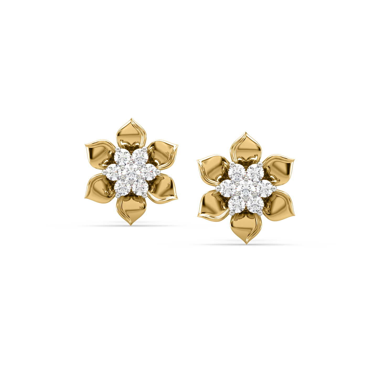 Angelina Diamond Diamond Stud Earrings