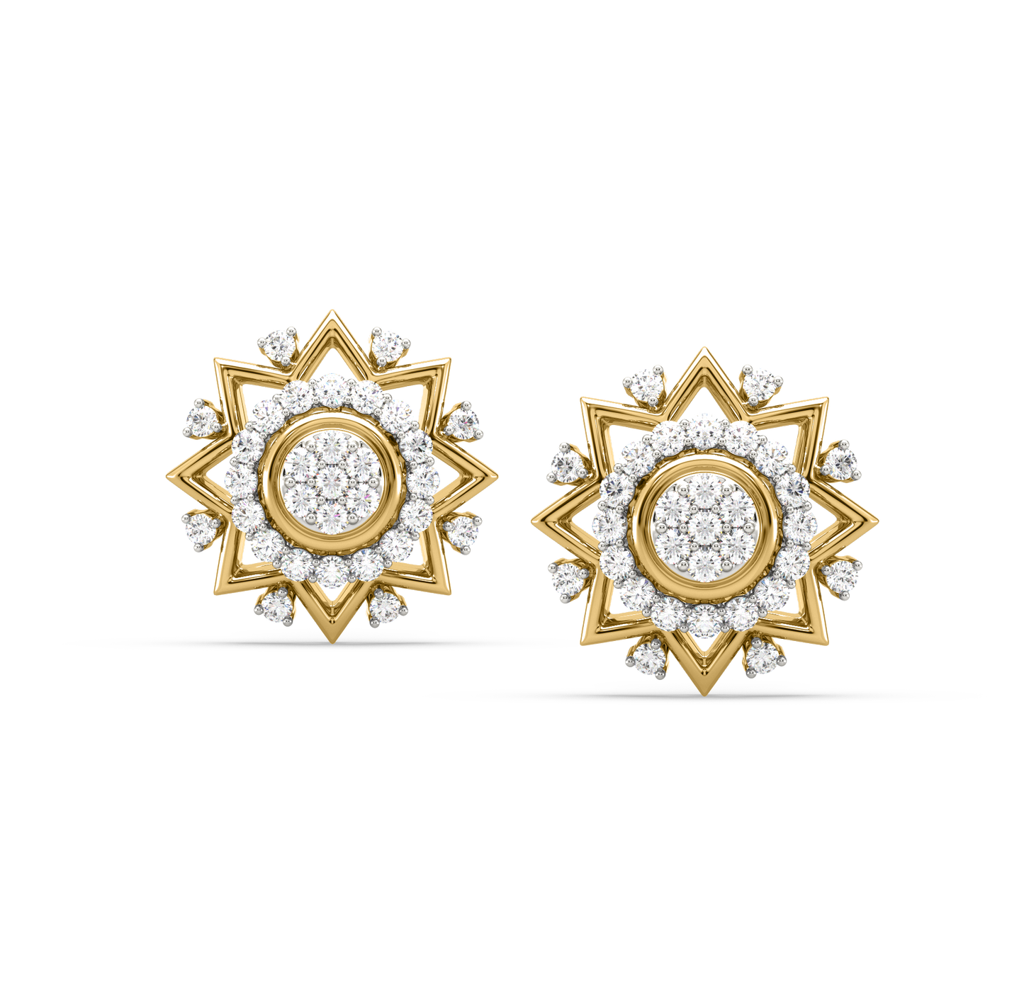 Adley Diamond Stud Earrings