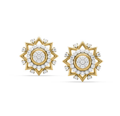 Adley Diamond Stud Earrings