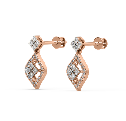 Aaliyah Diamond Stud Earrings