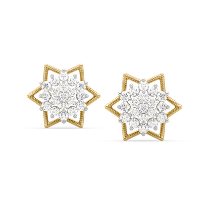 Hailey Diamond Stud Earrings