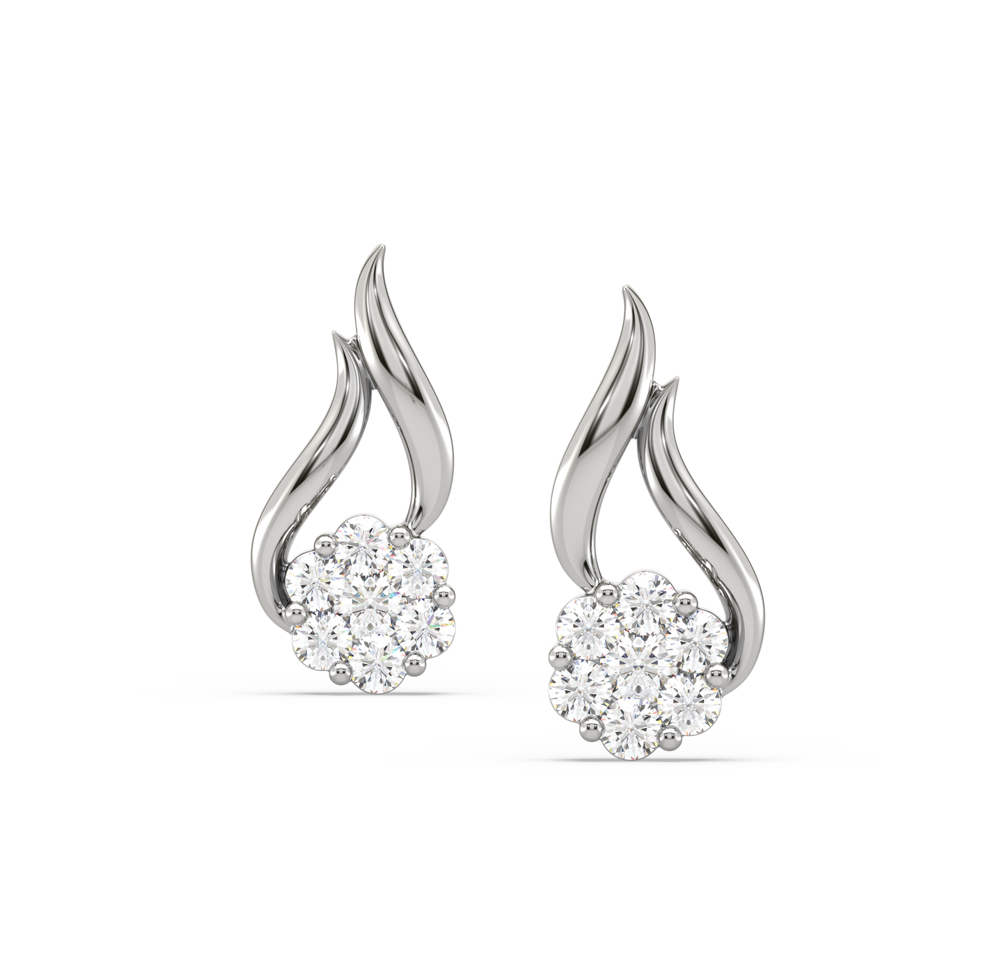 Cora Diamond Stud Earrings