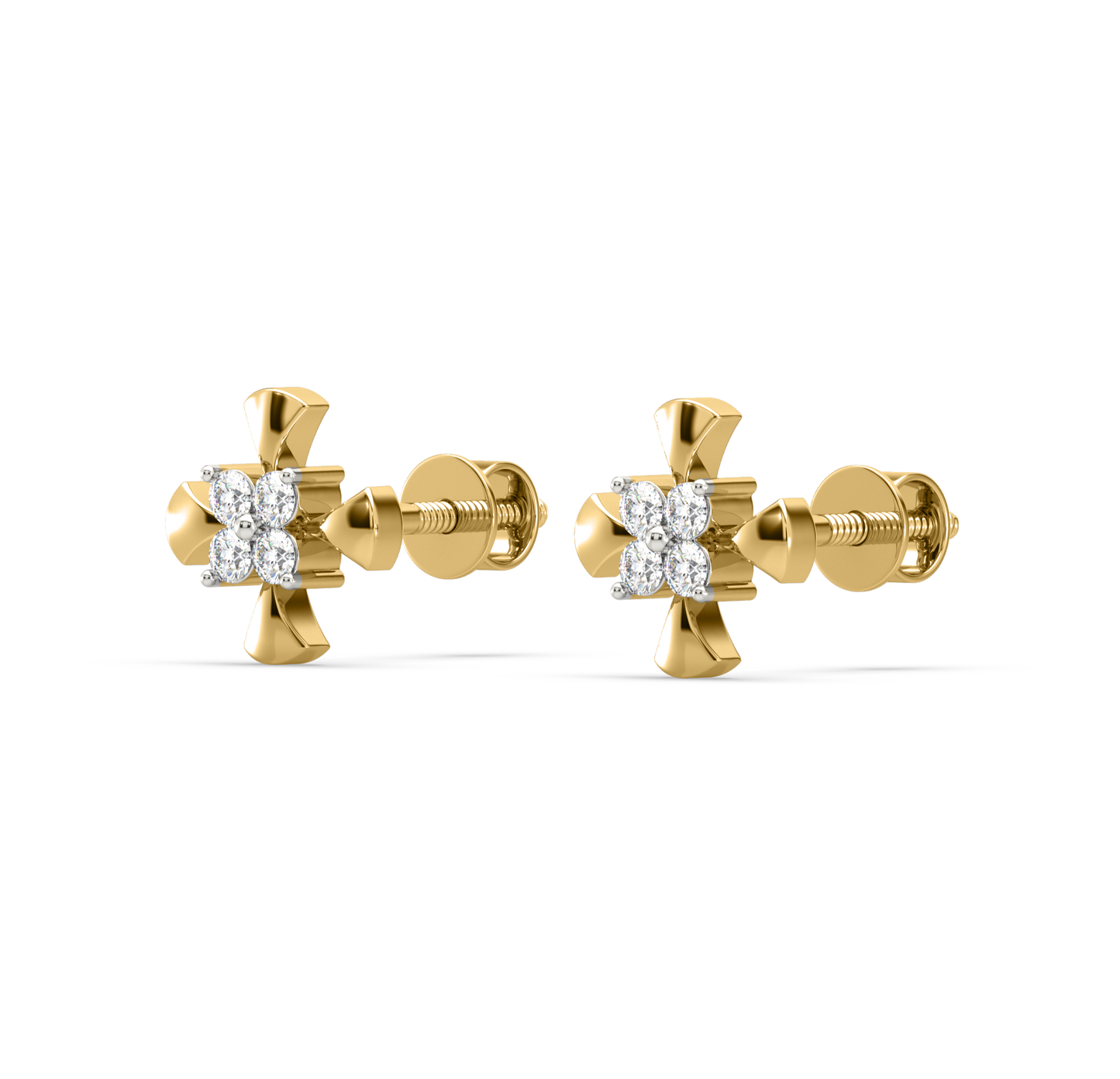 Sadie Diamond Stud Earrings