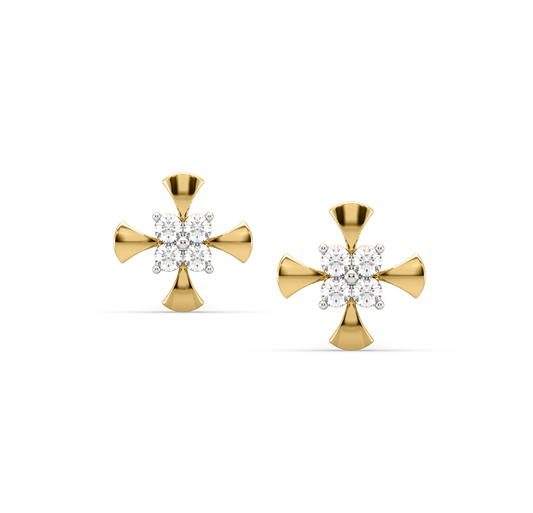 Sadie Diamond Stud Earrings