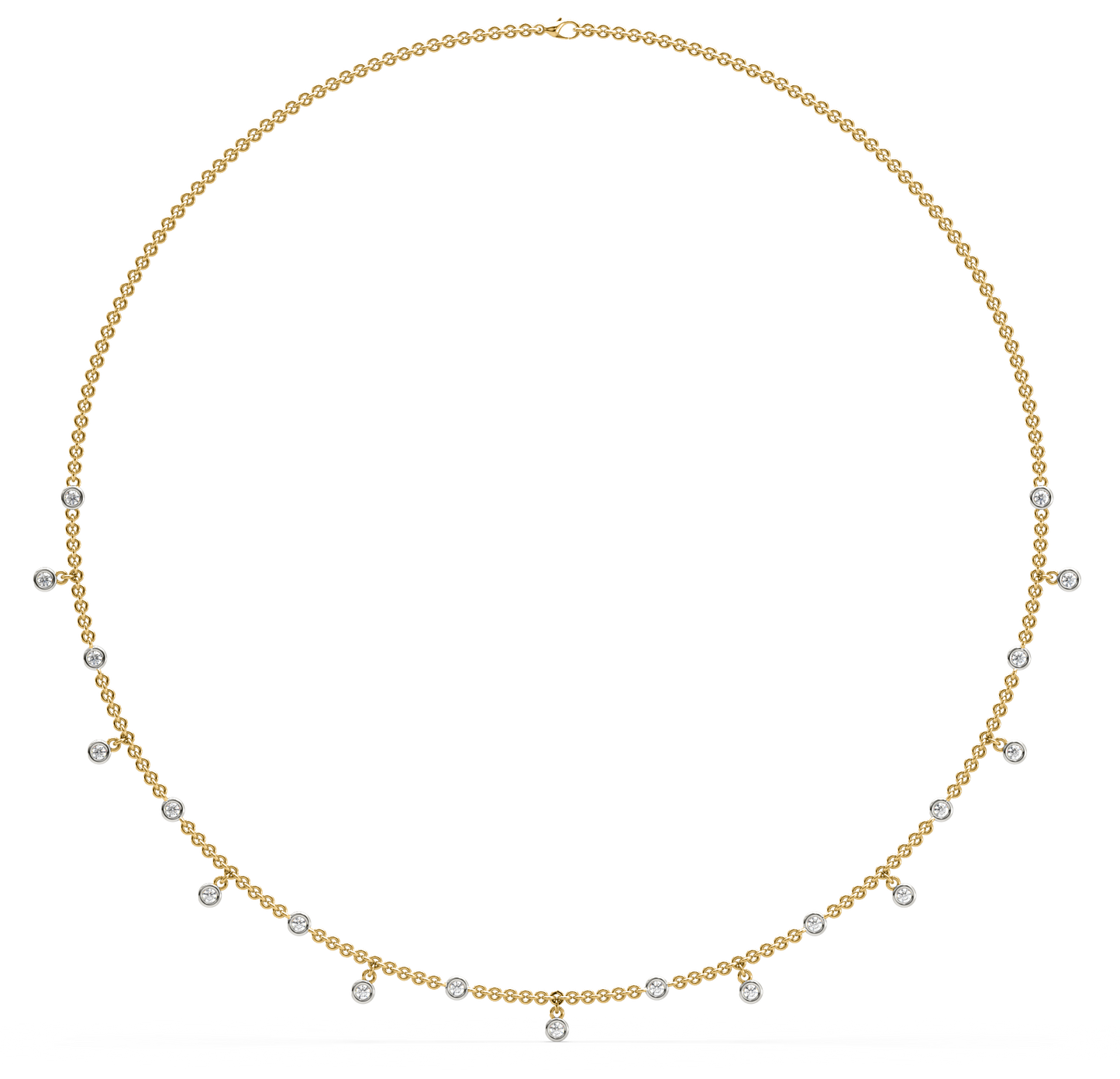 Ellora Station Diamond Necklace