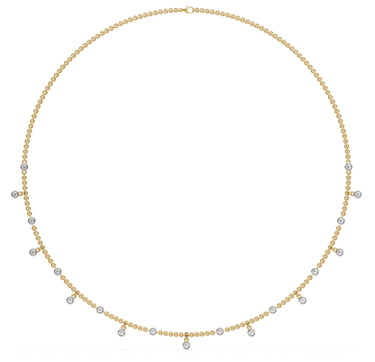 Ellora Station Diamond Necklace