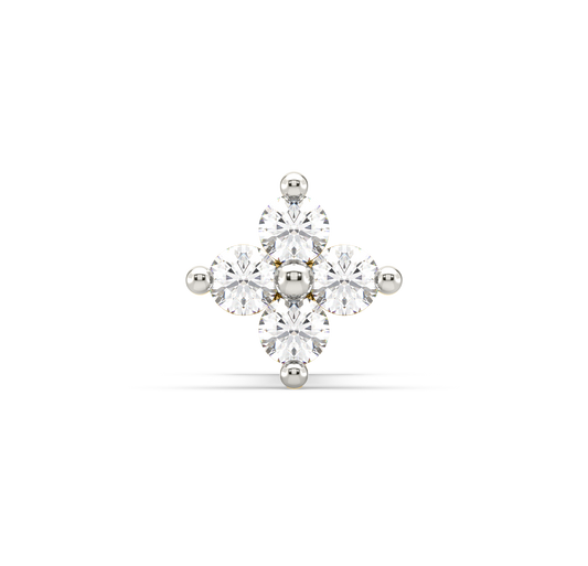 Bani 3 Diamond Nose Pin