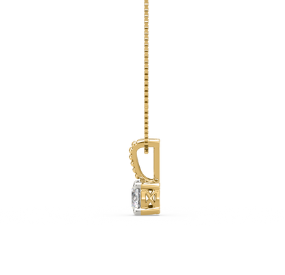 Zinisha Solitaire Diamond Pendant