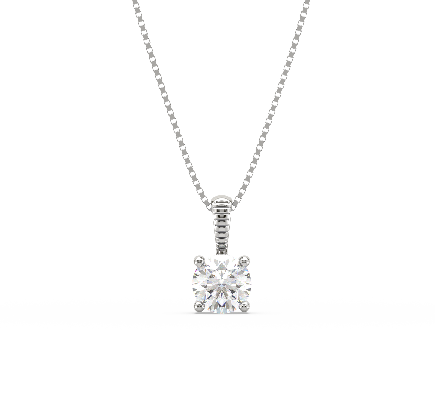 Petra Classic Diamond Solitaire Pendant