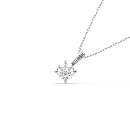 Petra Classic Diamond Solitaire Pendant