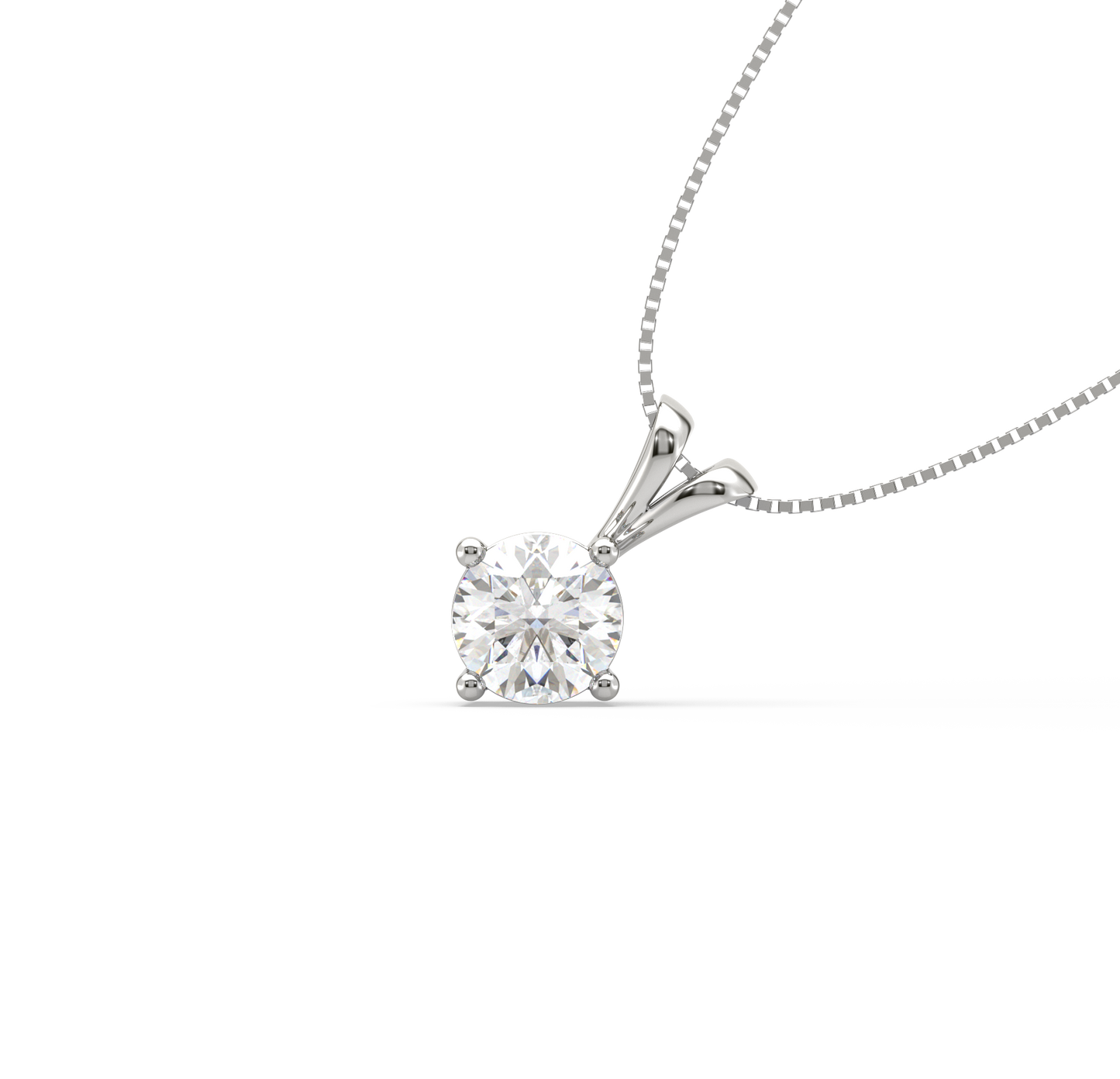 Tyra Single Solitaire Pendant