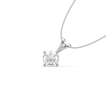 Tyra Single Solitaire Pendant