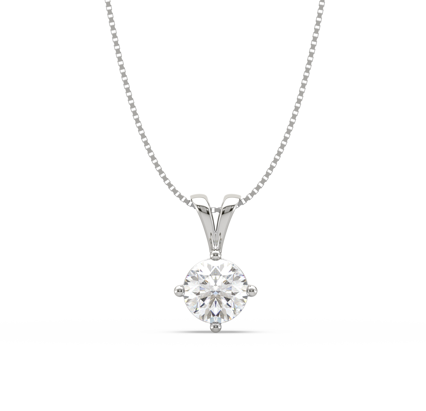 Tyra Single Solitaire Pendant