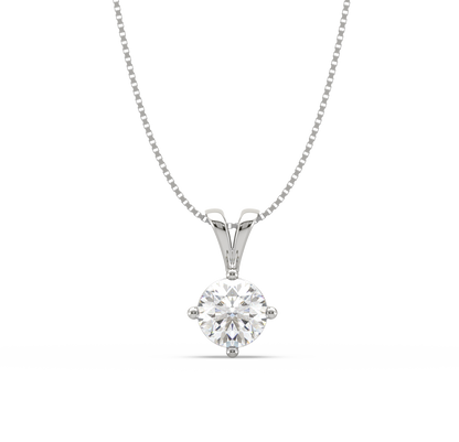 Tyra Single Solitaire Pendant