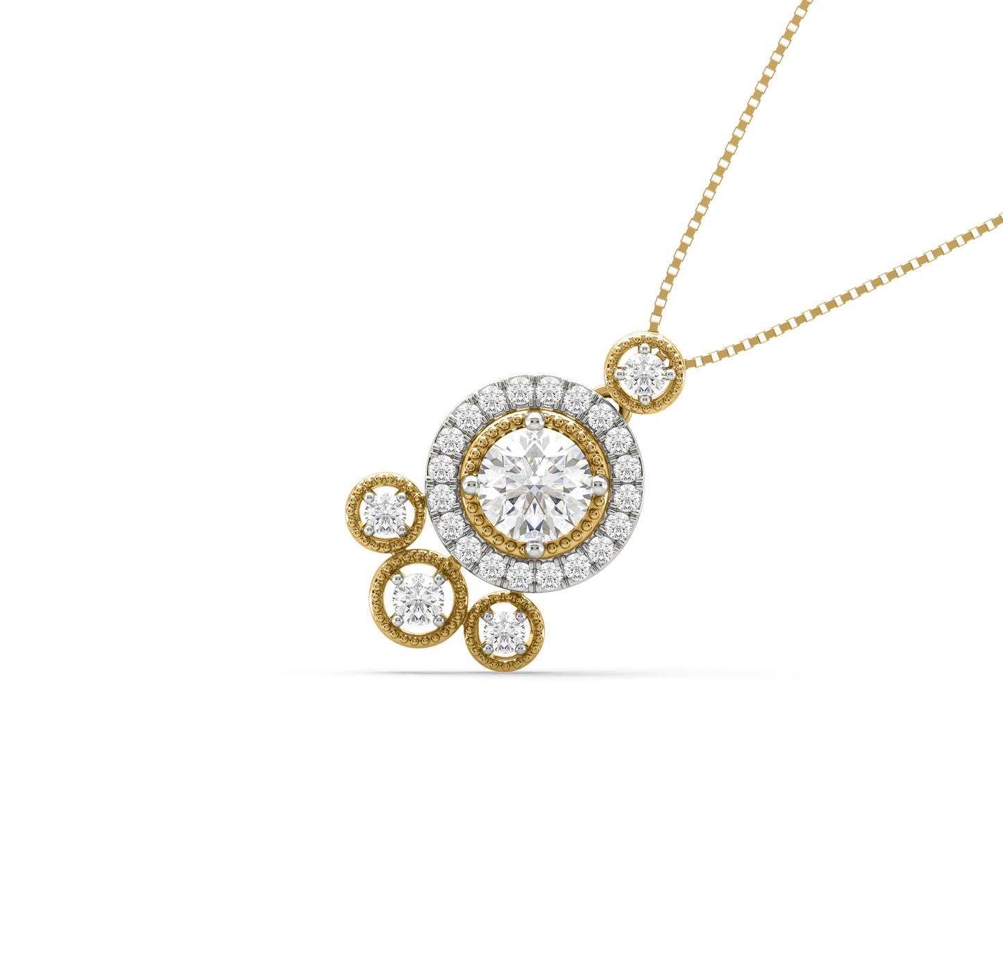 Gene Classic Diamond Pendant