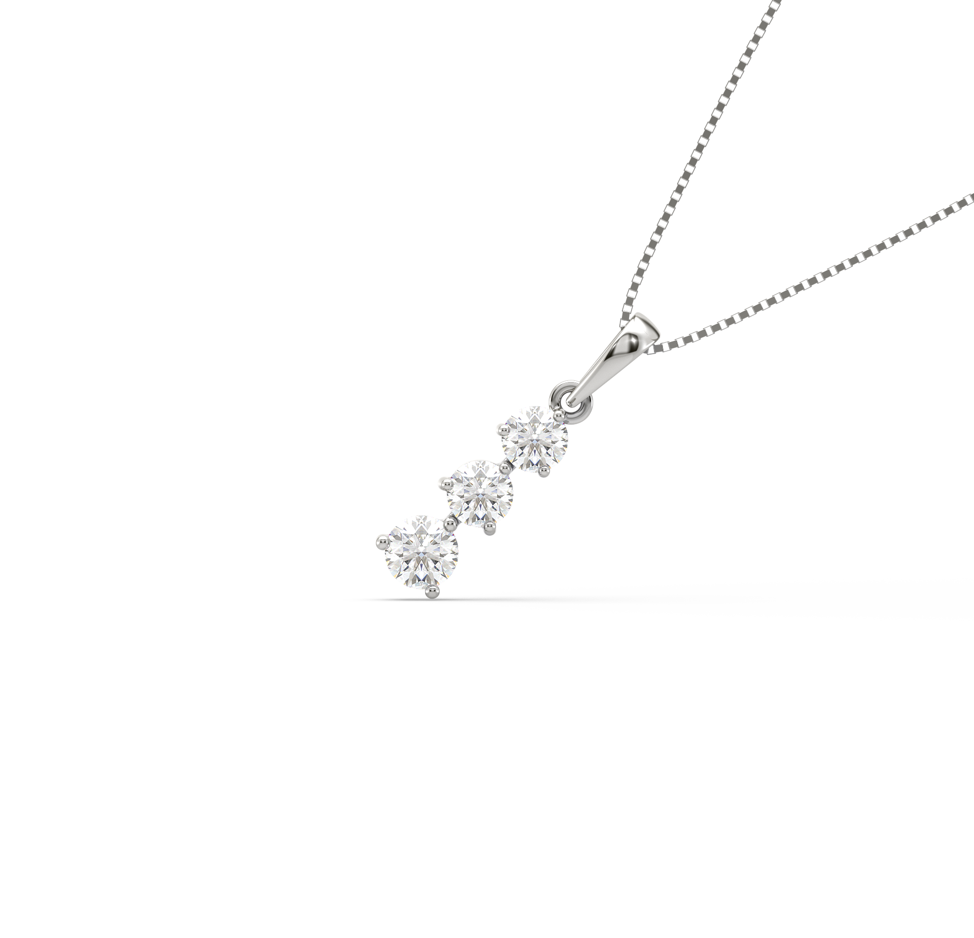 Buy 3 Austrian Diamond Necklace Set (3AUD15) Online at Best Price in India  on Naaptol.com