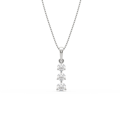 Peggy 3 Diamond Pendant