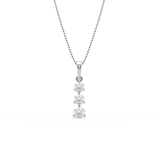 Peggy 3 Diamond Pendant