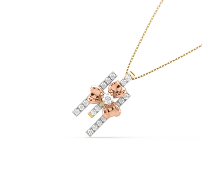 Loretta Flower Diamond Pendant