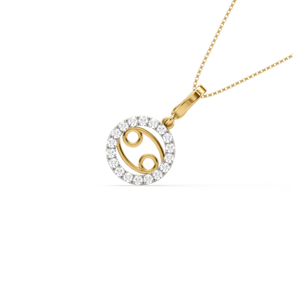 Clementine Cancer Zodiac Pendant