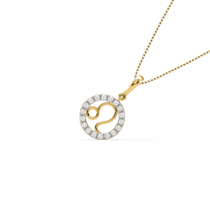 Leah Leo Zodiac Pendant