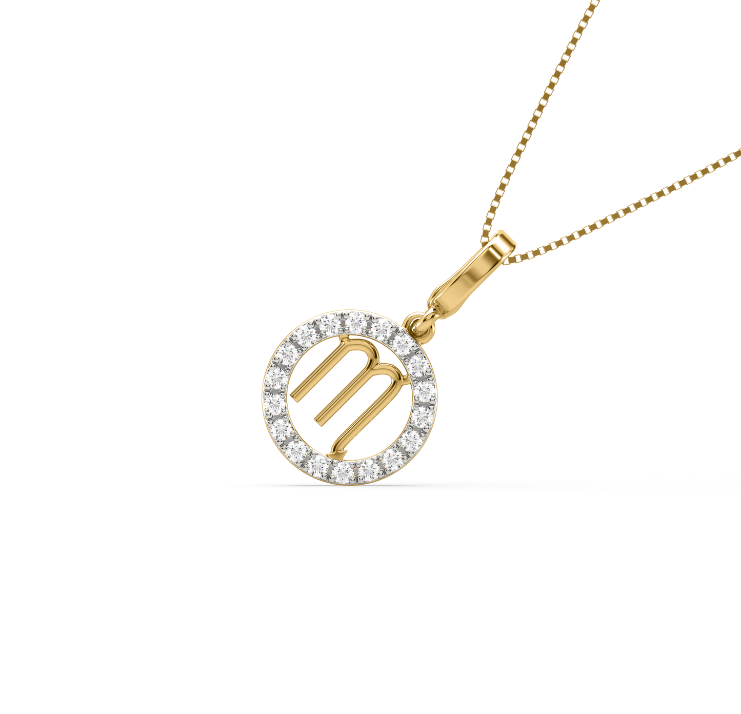 Shelly Scorpio Zodiac Pendant