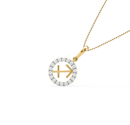 Shirley Sagittarius Zodiac Pendant