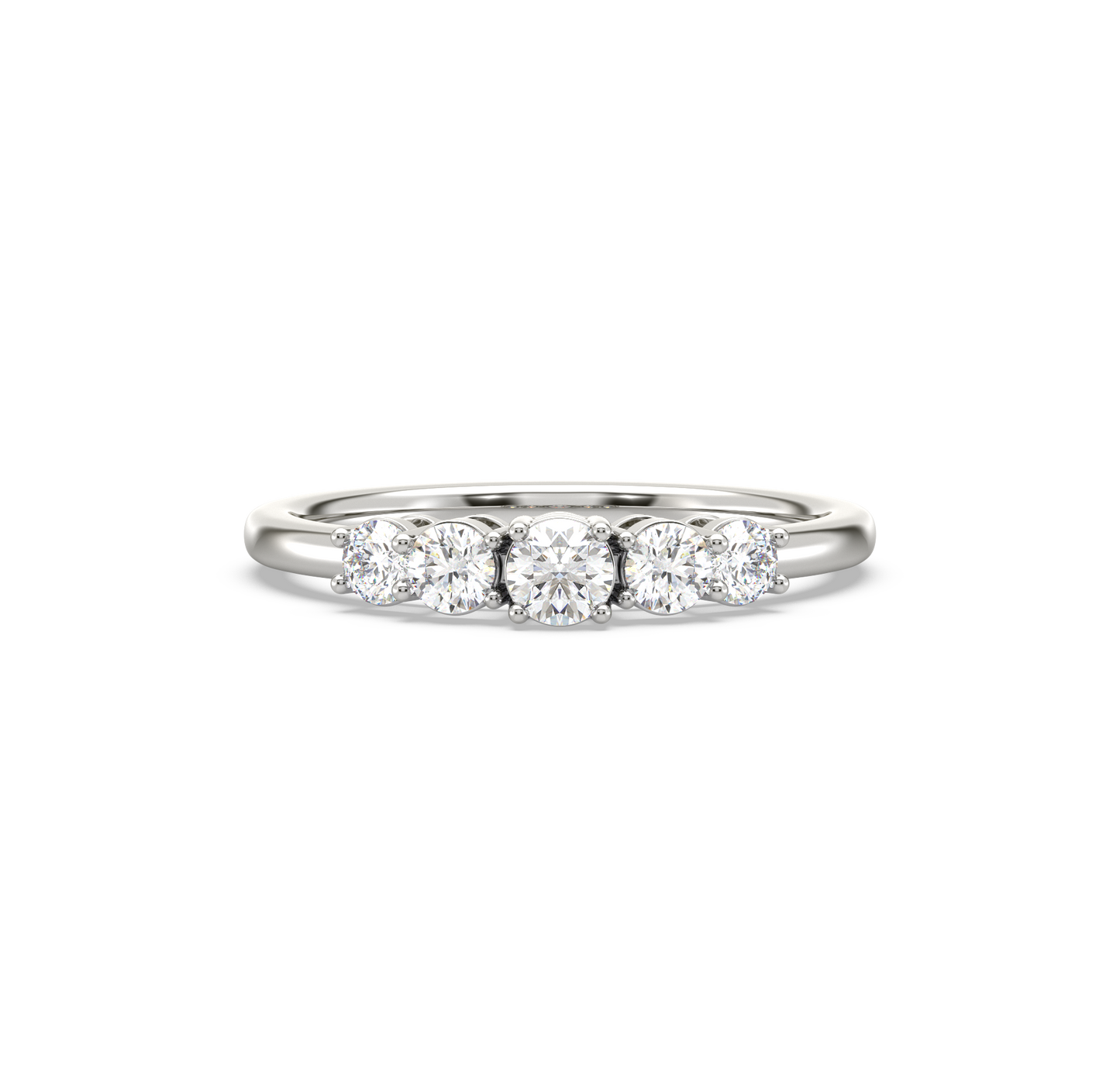 Sandra 5 Diamond Classic Ring